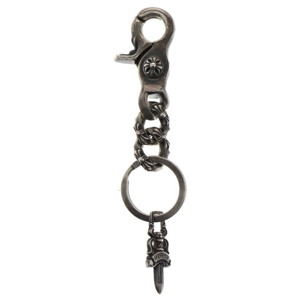 CHROME HEARTS クロムハーツ CLP CHN FANCY-S|ショート ファンシーリンク キーチェーン シルバー BCA071