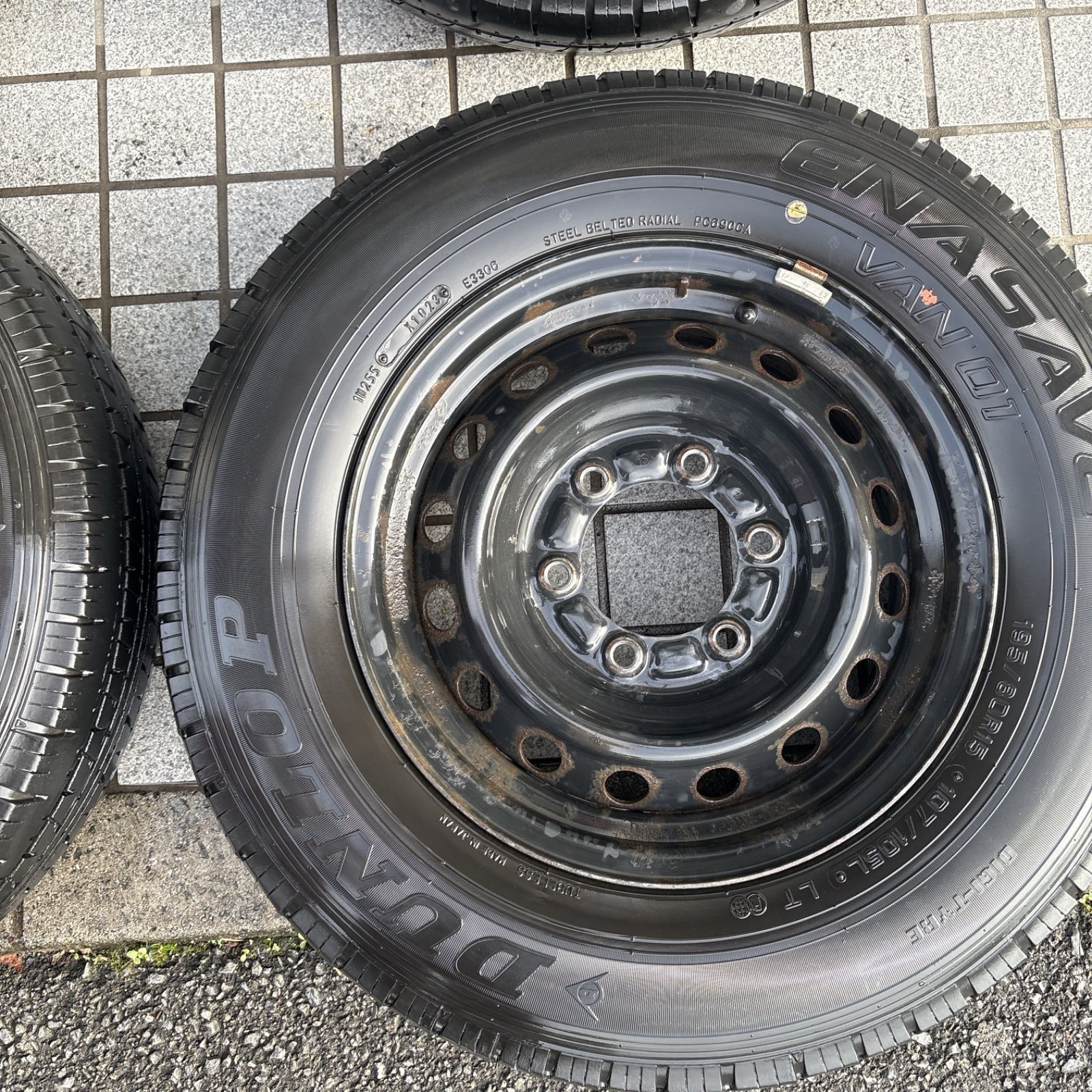 鉄チン純正ホイールタイヤセット