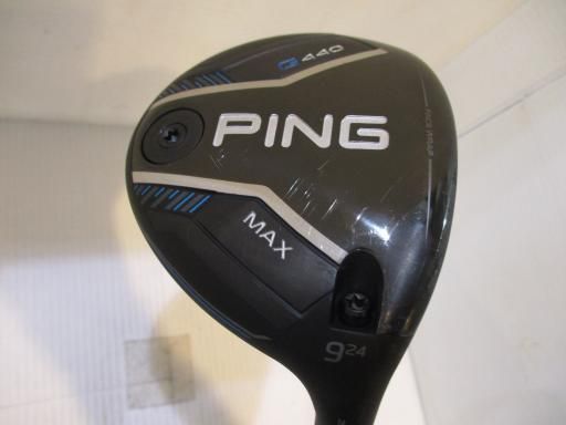 ピン G440 MAX 9W フェアウェイウッド FW PING TOUR 2.0 CHROME 75 FW フレックスS メンズ 男性用 右利き 右用 Bランク ゴルフクラブ