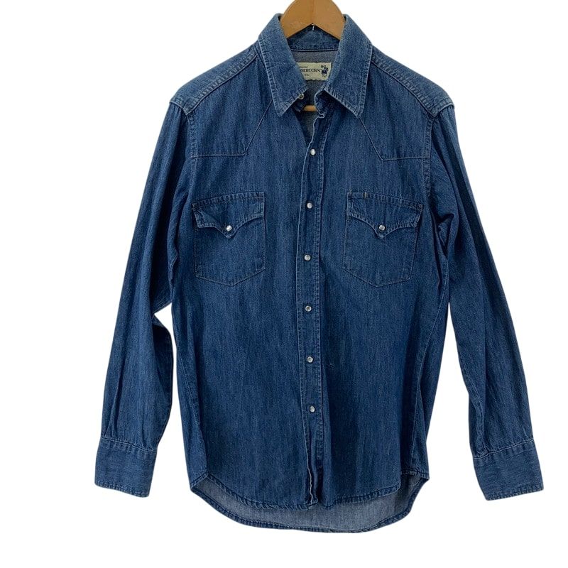 【品】 ROEBUCKS DENIM L.S SHIRT サイズ：M カラー：ブルー メンズ 【145-241205-st-8-fuz】