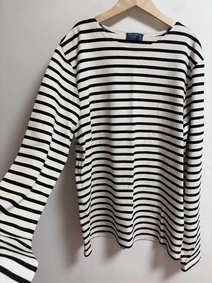 SAINT JAMES セントジェームス ストライプ 長袖 Tシャツ