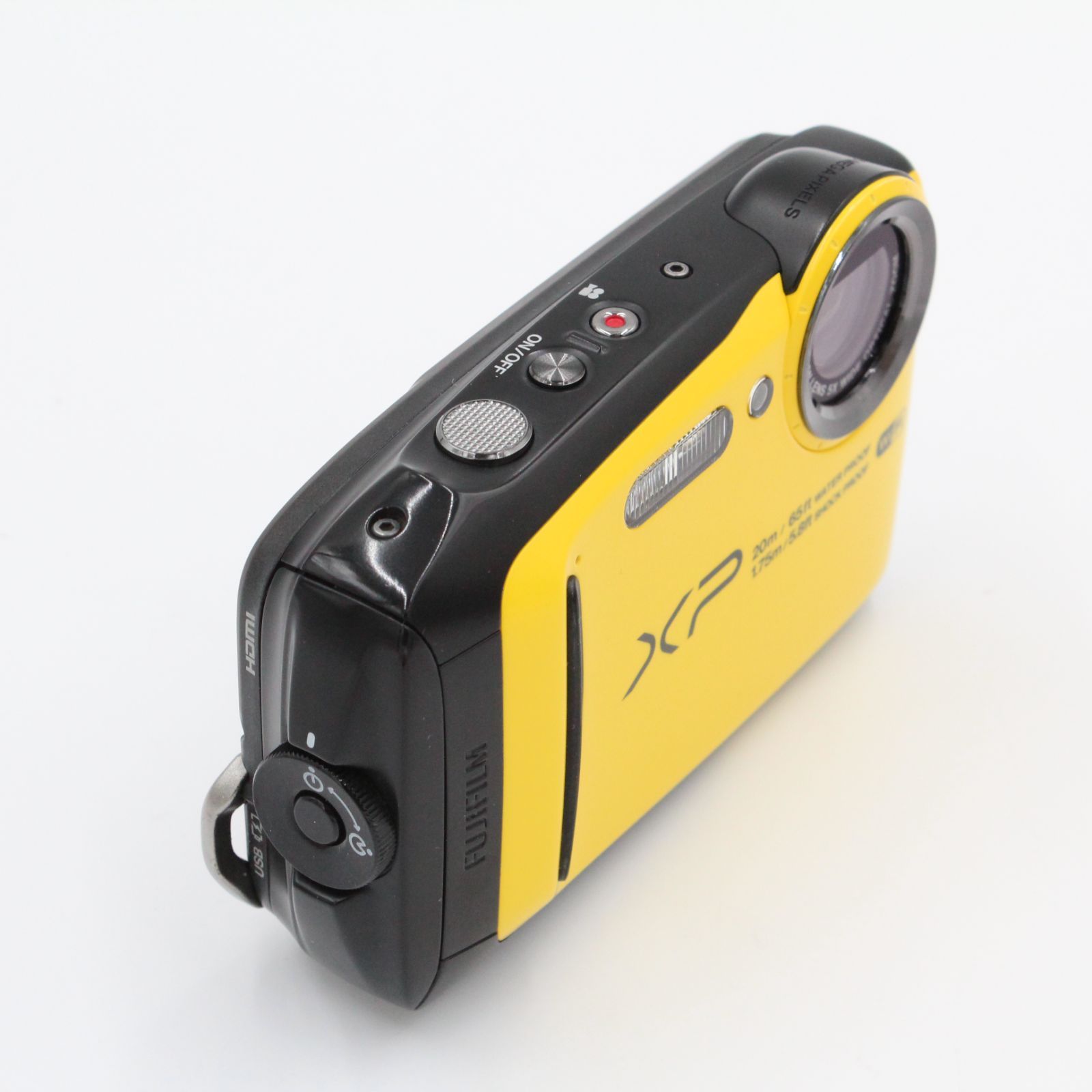 充電器なし。☆良品☆ FUJIFILM フジフイルム FinePix XP120 イエロー ...