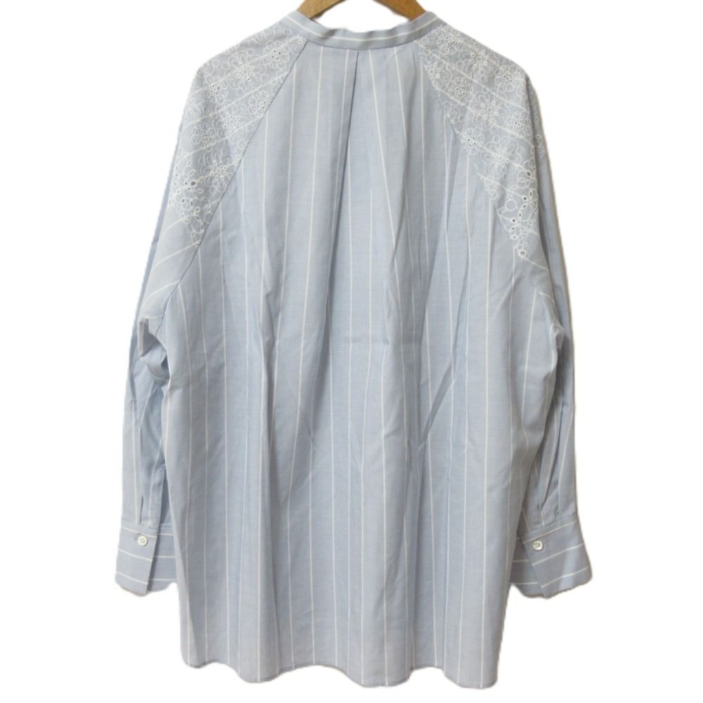 未使用 25SS 自由区 エンブロイダリーブロードシャツ ブラウス  