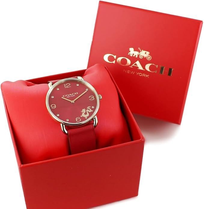 COACH 14504239 腕時計 レディースELLIOT レッド並行輸入品 - メルカリ