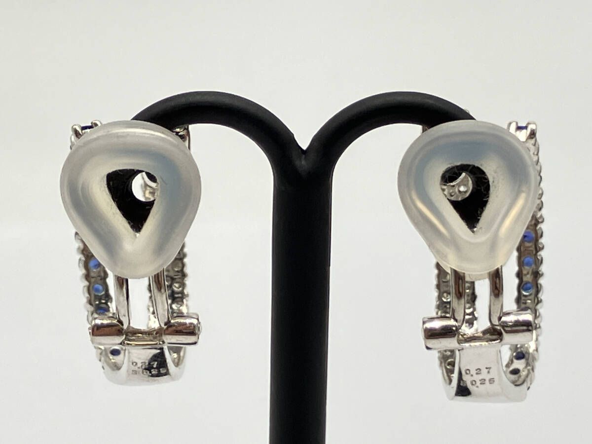 天然ブルーサファイア0.25ct×2