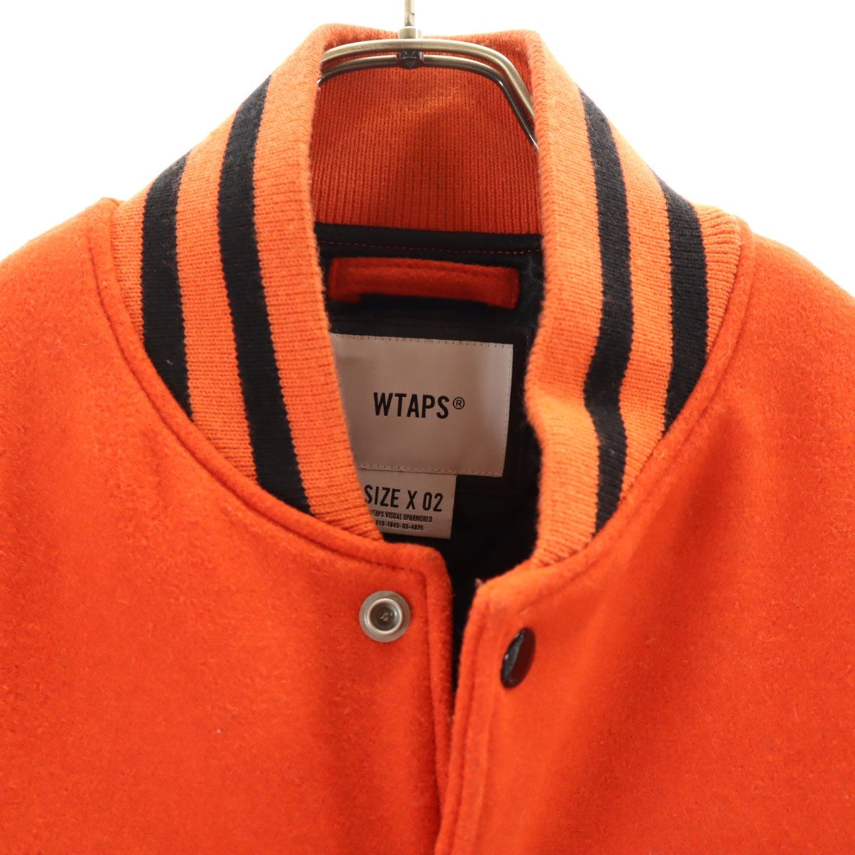 WTAPS ダブルタップス 18AW バックロゴ メルトン スタジャン 2 