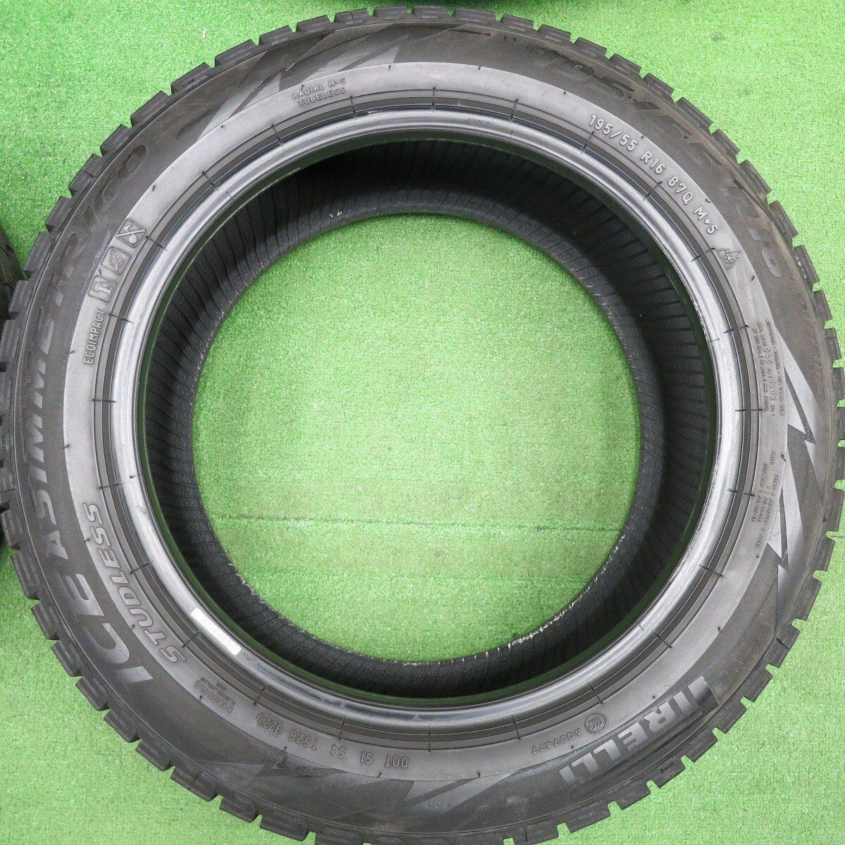 4本価格！21年☆スタッドレス 195/55R16 ピレリ アイスアシンメトリコ