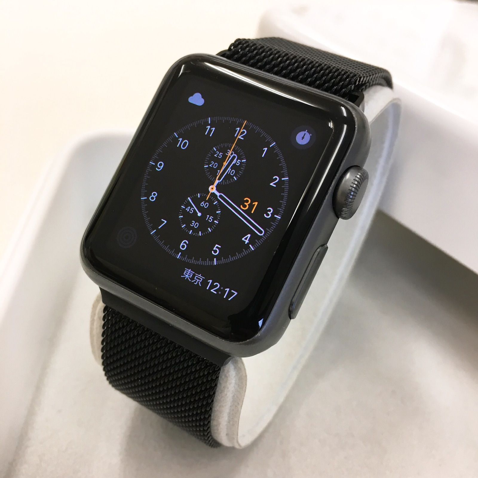 Apple Watch SPORT Space Gray 38mm - スマートウォッチ専門店-AB電機
