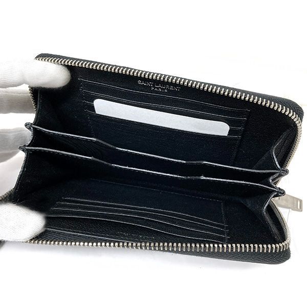 【レア　格安】サンローラン　ブラック　財布　ウォレット　スター　星　札入れ 楽天市場】□新品同様□ SAINT LAURENT サンローラン レザー