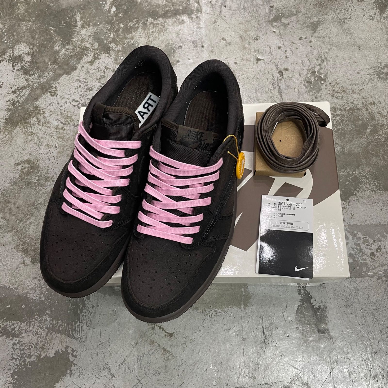 ナイキ　エアジョーダン1 トラヴィススコット　20cm 楽天市場】nike air jordan 1 low travis scott（靴サイズ（cm