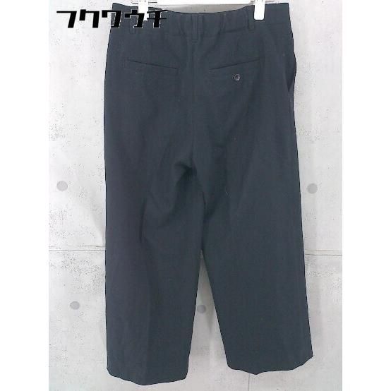 【美品】NewYorker ワイドパンツ ネイビー M ◇ NEWYORKER BLUE ニューヨーカーブルー タック ワイド パンツ