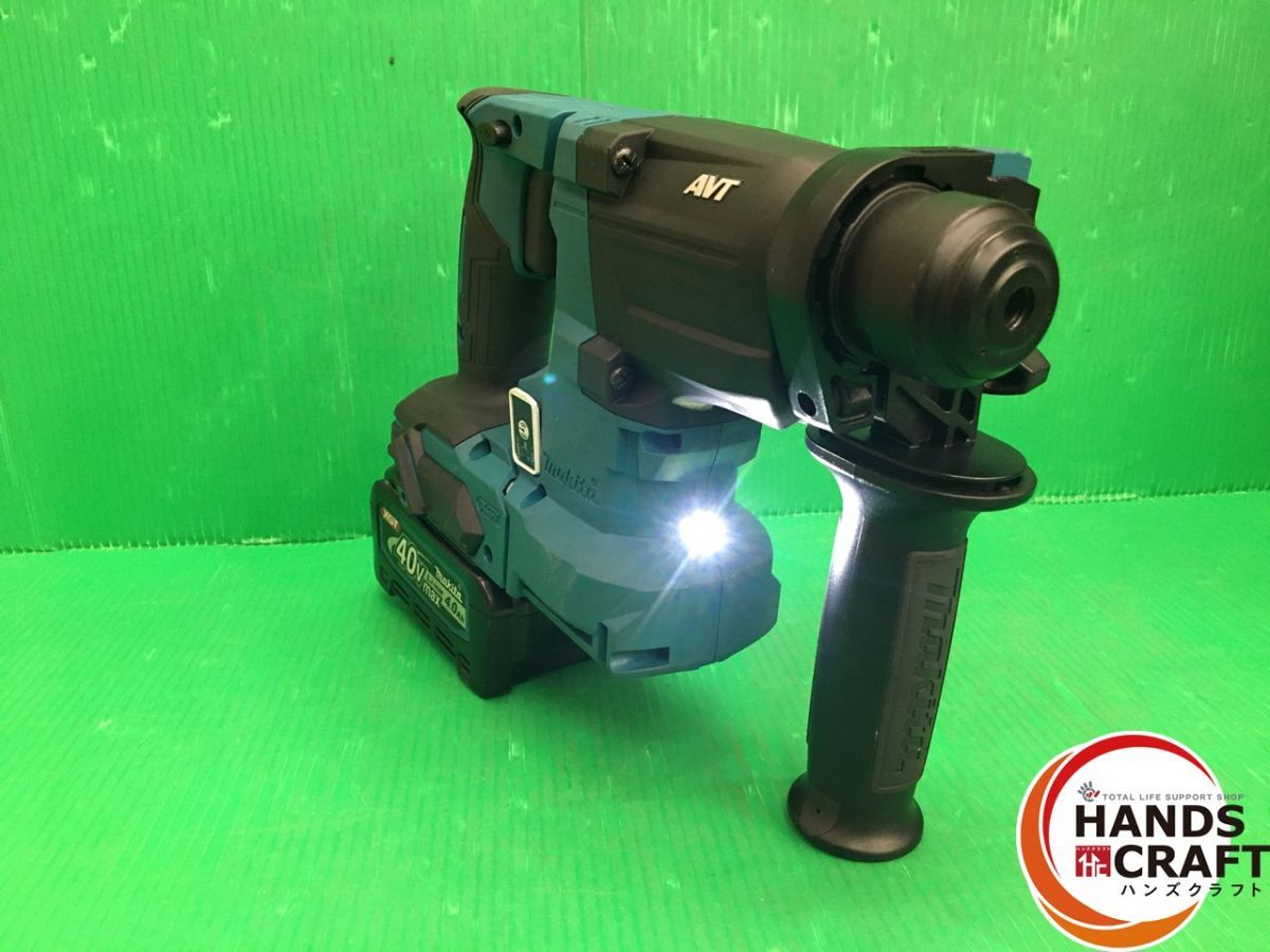 品 マキタ 充電式 ハンマドリル 40V Max 28mm バッテリ1個 充電器 HR010G