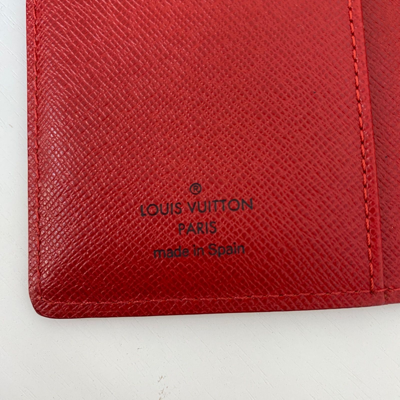 LOUISVUITTON ルイヴィトン エピ アジェンダPM 手帳カバー 6穴式
