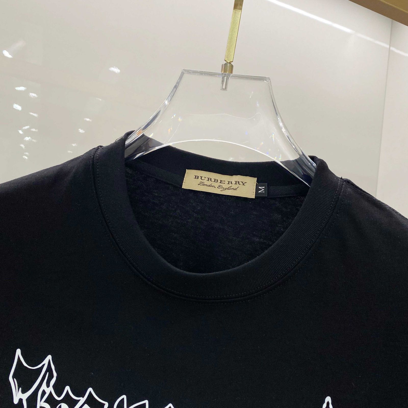 【BURBERRY】★25SS★ロゴプリントTシャツ 今日特価】BURBERRY バーバリー 25SS ロゴプリント T シャツ