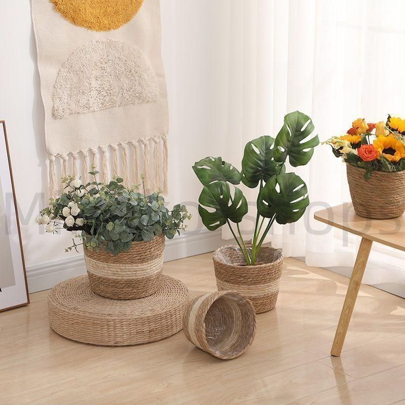 新品バスケット プランター 鉢カバー 植木鉢 ボックス 三個 新品バスケット プランター 鉢カバー 植木鉢 ボックス 三個
