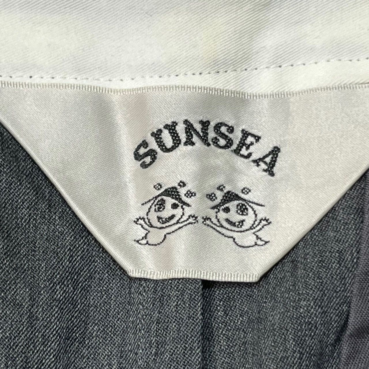 SUNSEA(サンシー) 18SS Summer Wool TEKE TEKE Pants/サマーウールテケテケパンツ/スラックス 18S40  SIZE 2(M) グレー - メルカリ