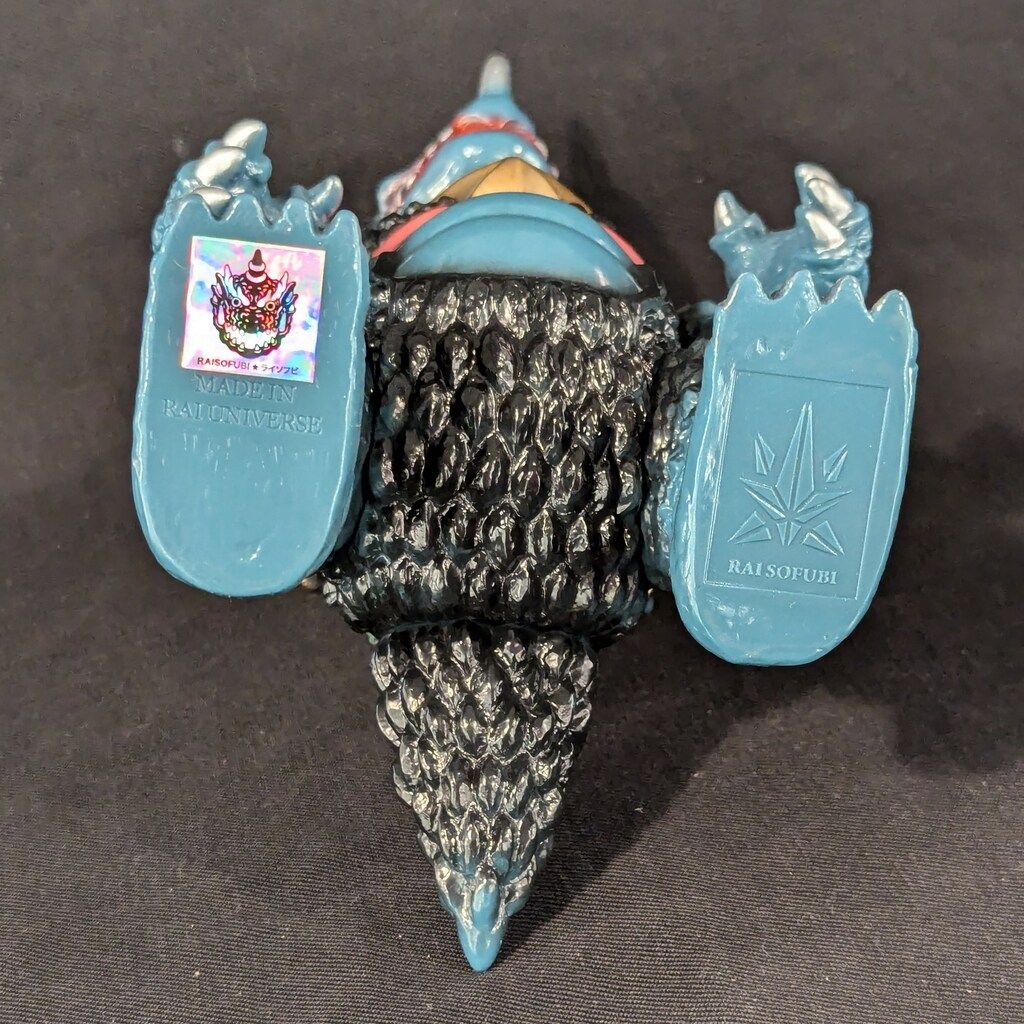 rai sofubi 惑星角龍エンリコモンス　RAISOFUBI ソフビ RAI SOFUBI 惑星角龍エンリコモンス オレンジ成型 - メルカリ