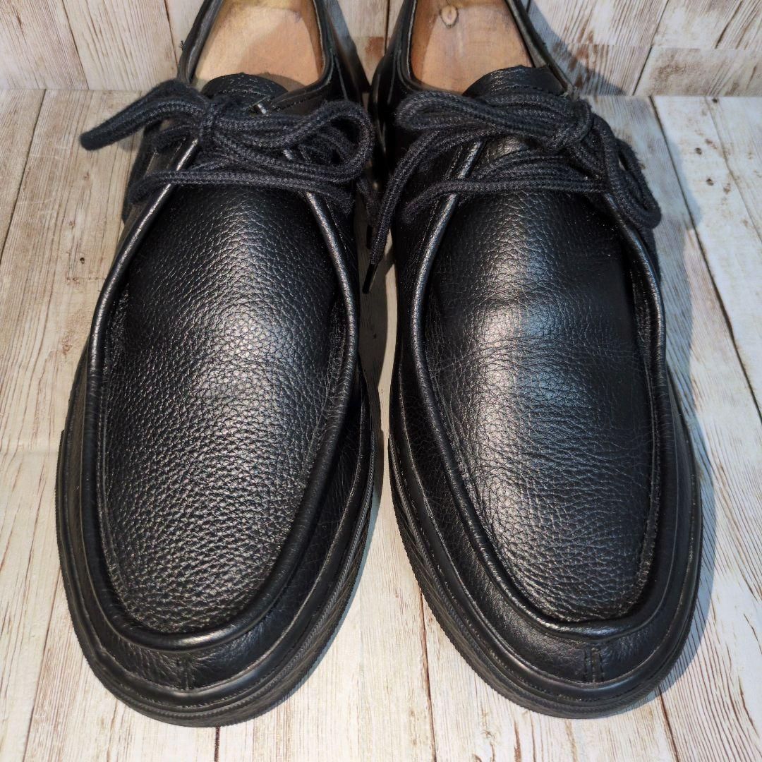 CONVERSE ALL STAR コンバースオールスター COUPE MOCCASINS OX クップモカシン 38001081 本革 レザー カップソール チロリアンシューズ ドレスシューズ スニーカー メンズ革靴 黒金 ブラックゴールド 25cm