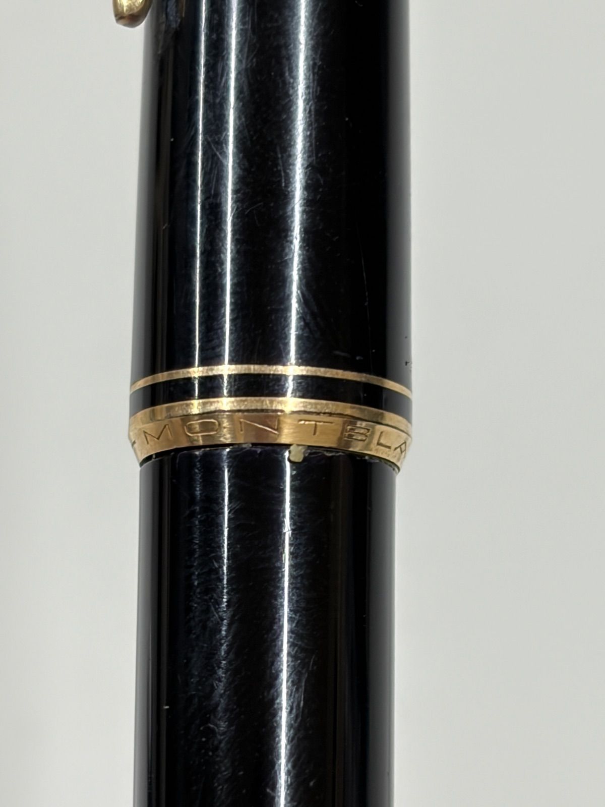 極美品】モンブラン NO22万年筆 1960s ブラック F細字 モンブラン②