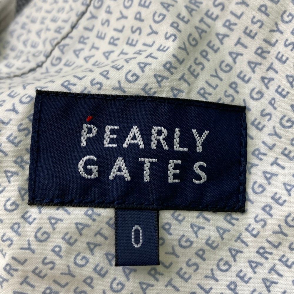 サイズ：0 PEARLY GATES パーリーゲイツ 裏起毛 ストレッチ