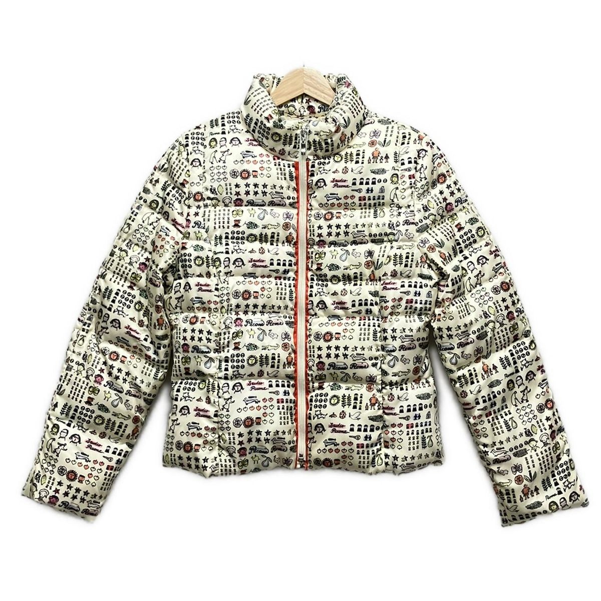 【美品】PICONE ピッコーネ　ダウンジャケット　ブラウン　玉蟲 PICONE(ピッコーネ) ダウンジャケット サイズ38 S レディース