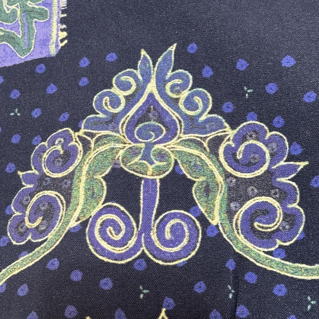 ペイズリーストレッチパンツ