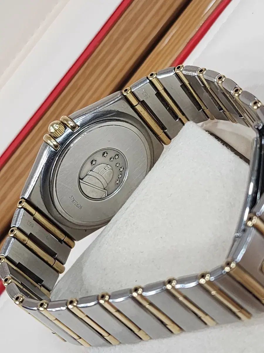  オメガ Constellation 18 k コンビ 腕時計(クォーツ) 腕時計(アナログ)