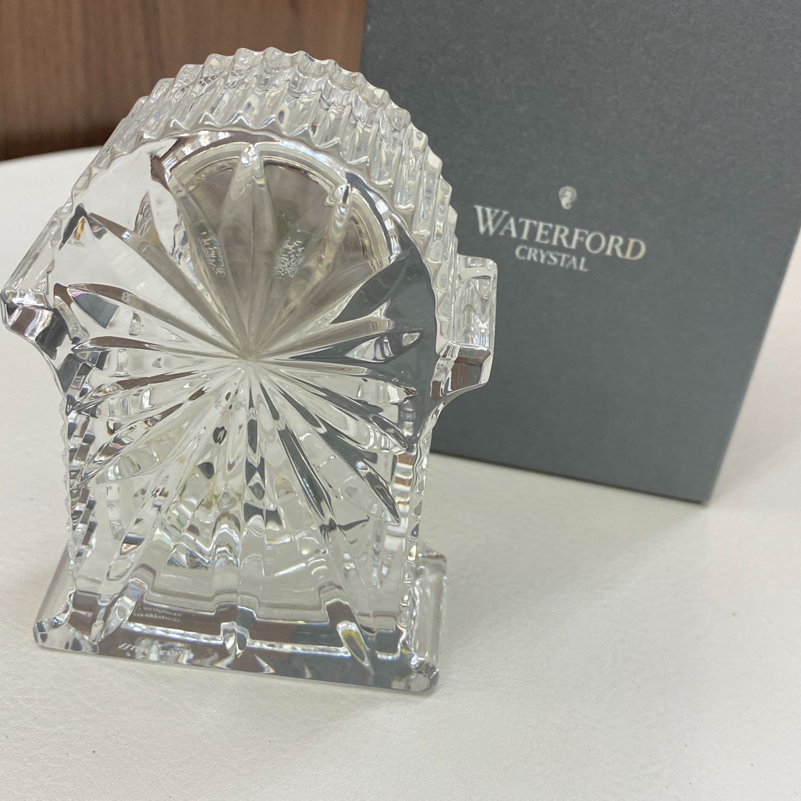 N 処分価格【保管品】WATERFORD ウォーターフォード クリスタル 時計