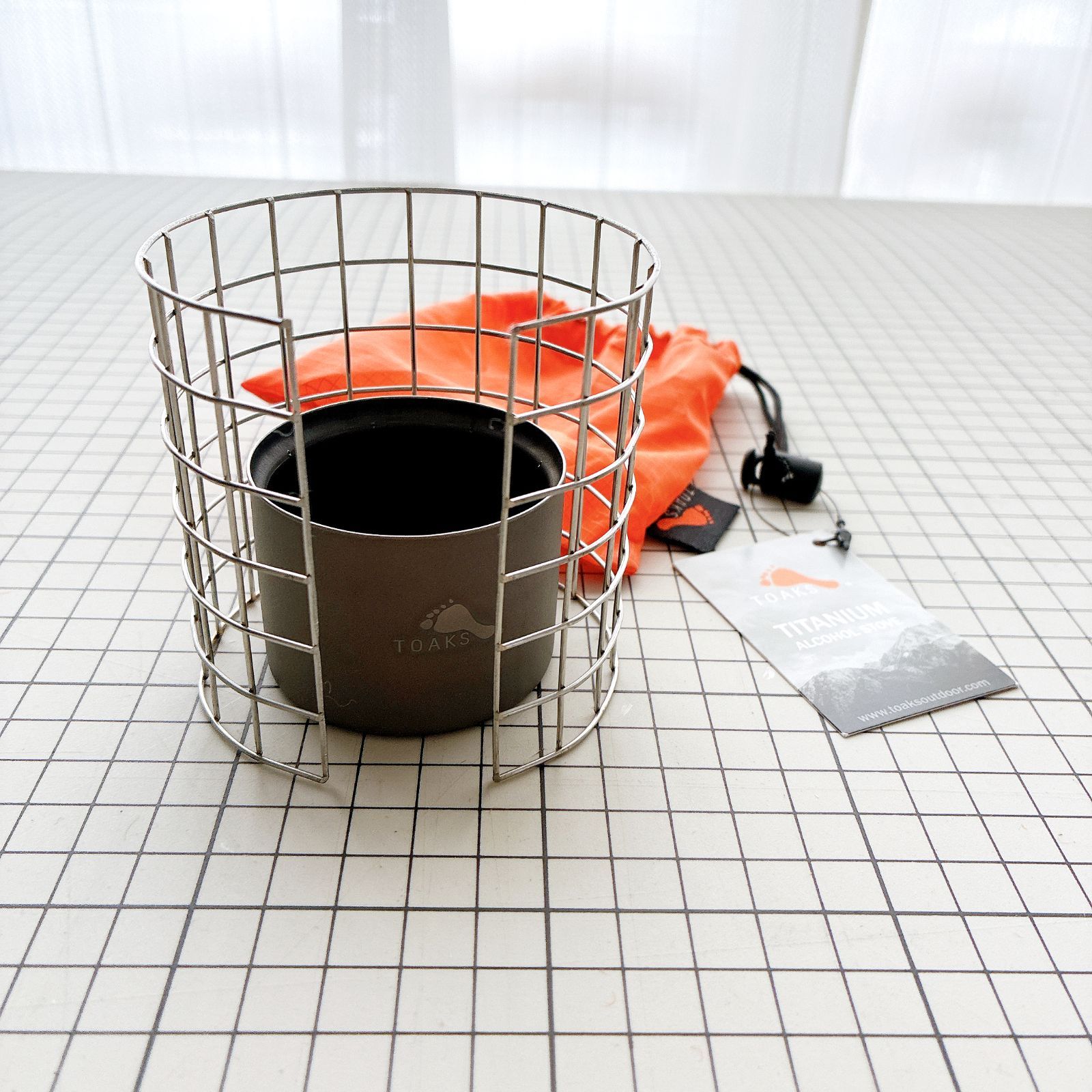 お値下げ！！【新品】TOAKS Titanium Alcohol Stove アルコール