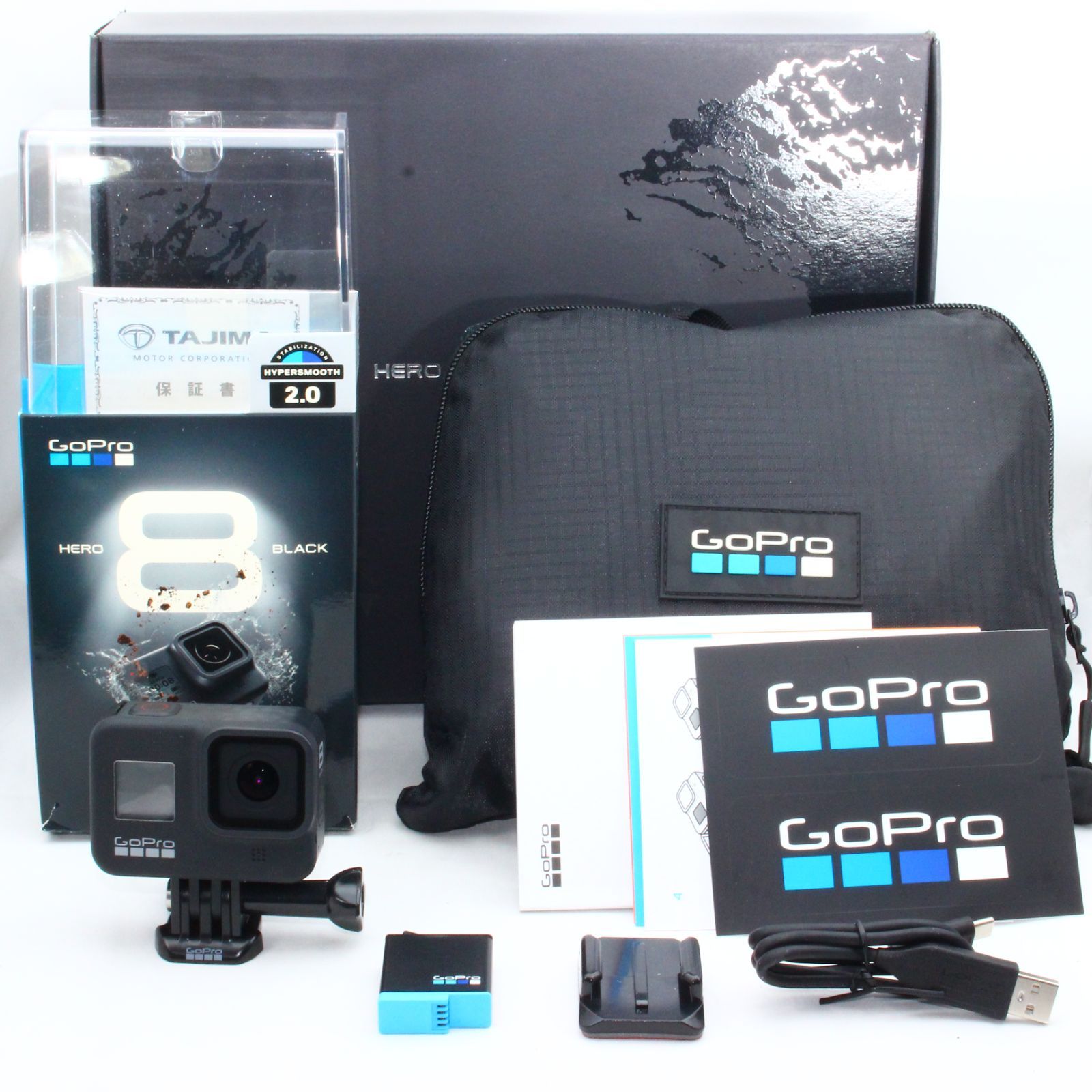 GoPro HERO8 Black 初回限定BOX CHDHX-801-FWB - M&T Camera【中古保証