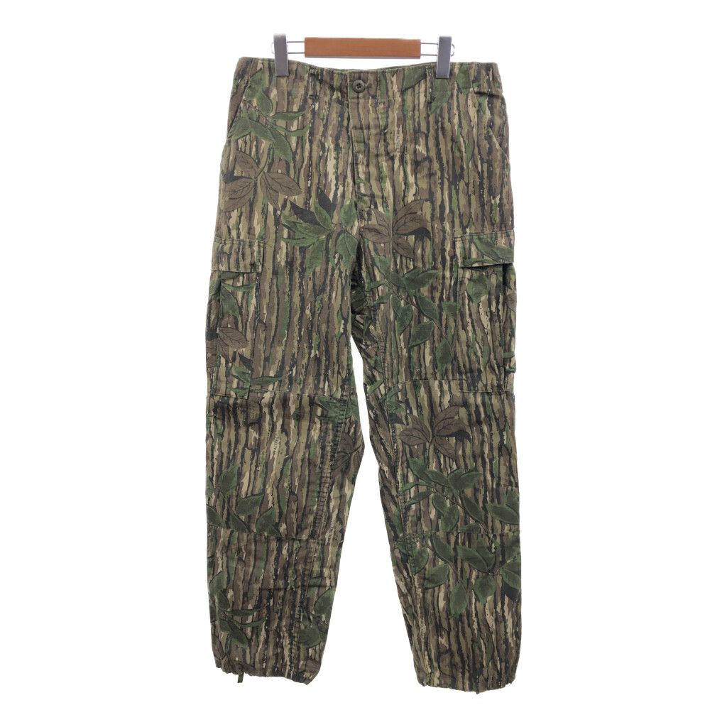USA製 ATLANCO コンバット パンツ ミリタリー 戦闘服 リアルツリーカモ 
