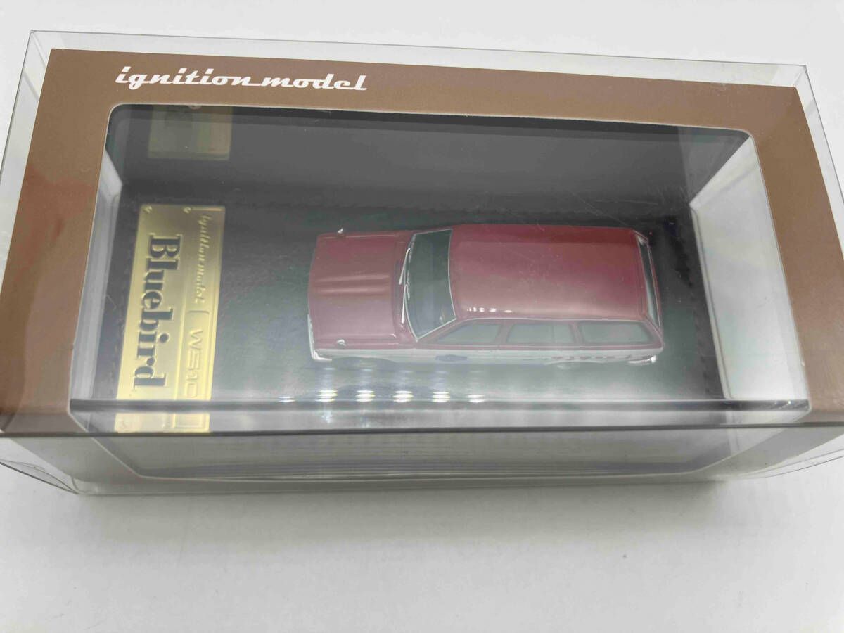 ignition model 1/64 Datsun Bluebird (510) Wagon Red/White/Blue