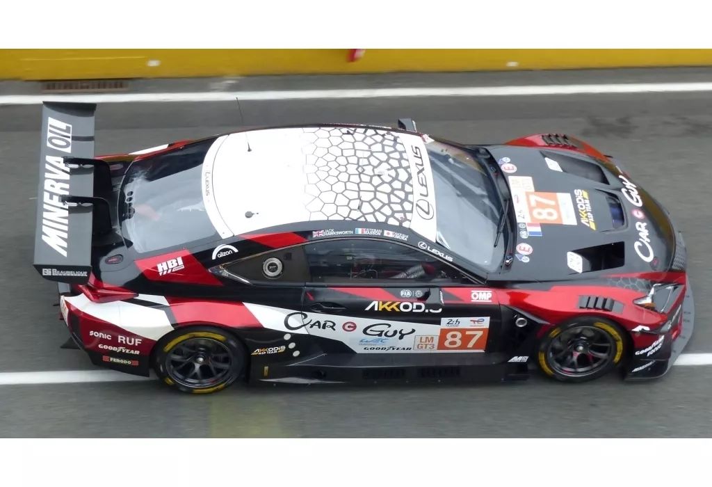 【】ミニカー 1/43 Lexus RC F GT3 #87 AKKODIS ASP TEAM Le Mans 24H 2024 T. Kimura - E. Masson - J. Hawksworth [S9158]