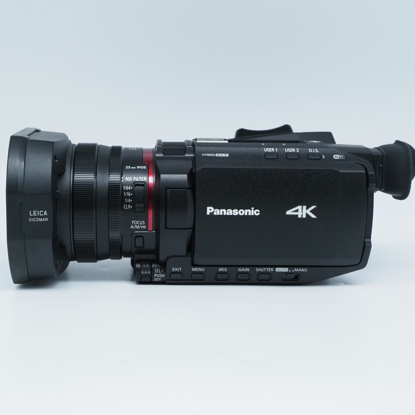 美品 4K60P HC-X1500 Panasonic ハンドルユニット付き - ビデオカメラ