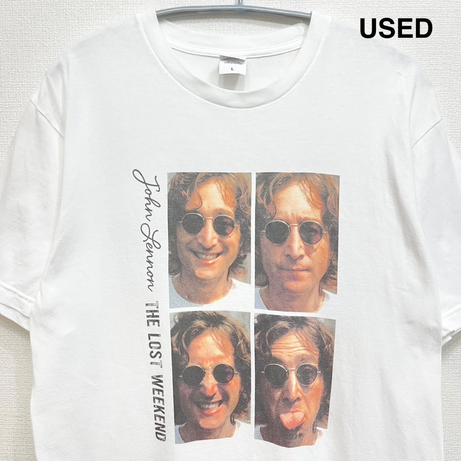 古着 ユーズド ジョンレノン John Lennon ビートルズ Tシャツ バンドT 