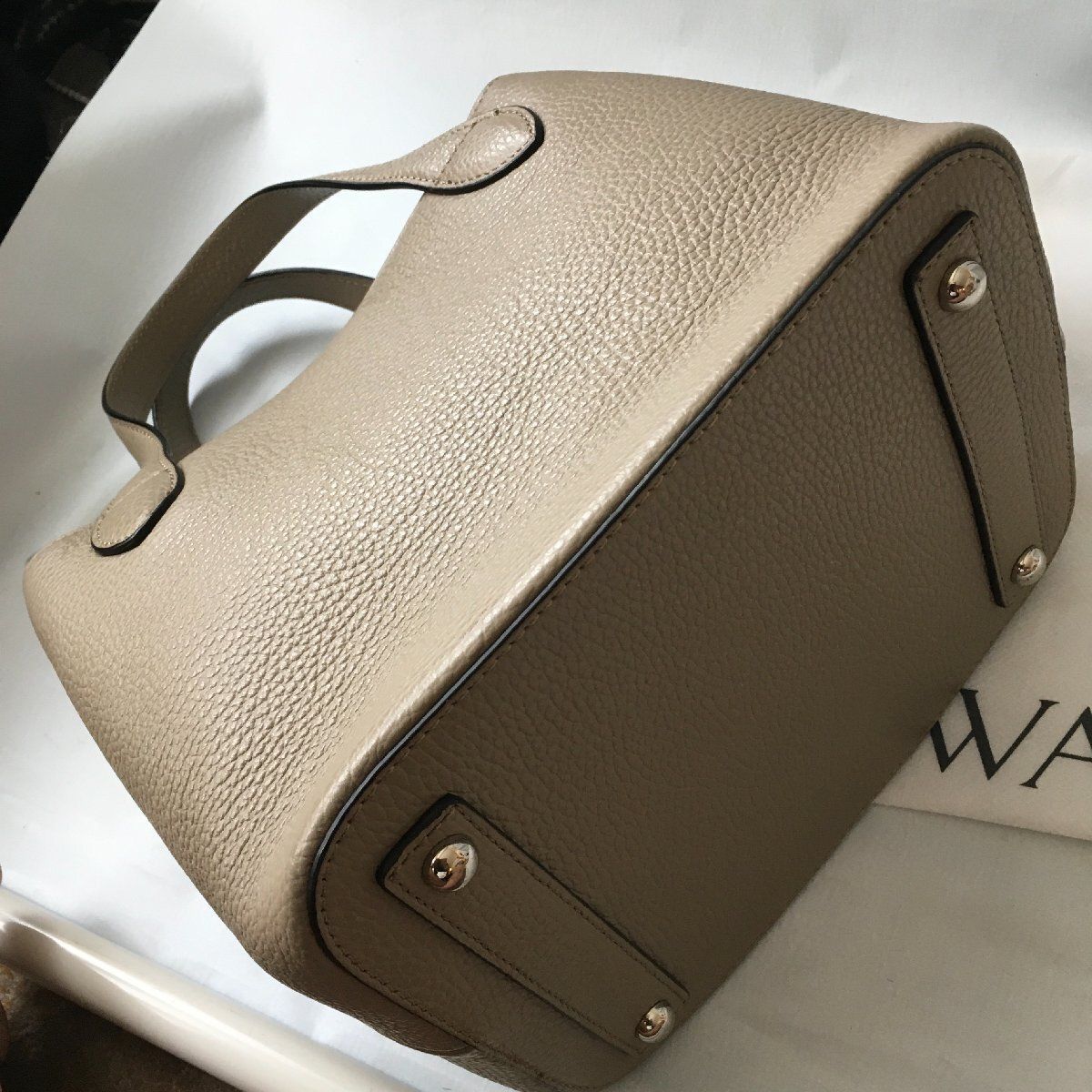 美品✨WAKO 銀座和光 ワコウ ハンドバッグ オーク キューブ 美品】銀座和光 ハンドバッグ WAKO オーク キューブ - メルカリ