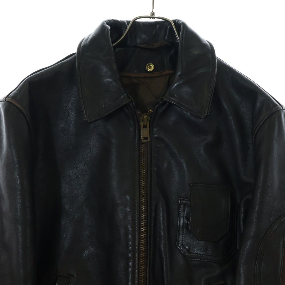 Schott ショット　80s USA レザー　ジャケット　ブルゾン　スエード 80s USA製 Schott ショット スウェード レザージャケット MA-1