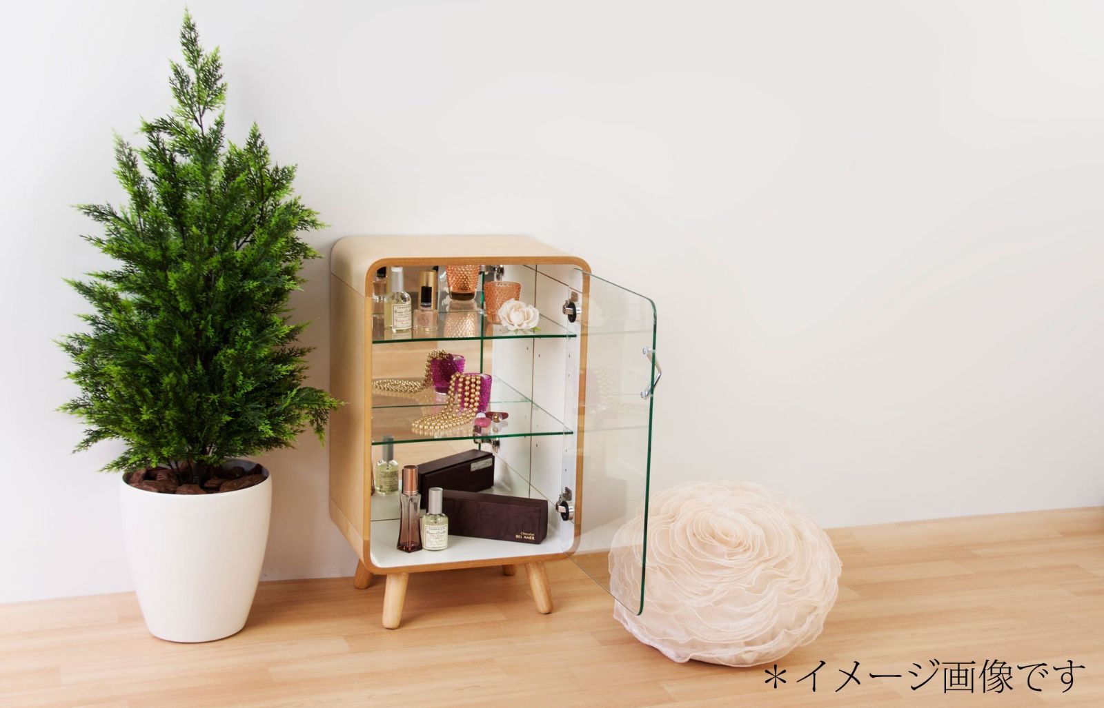 AZUMAYA コレクションシェルフ Sサイズ ブラウン色 PT-6 