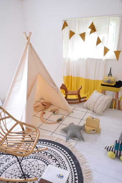 とコットンのティピーテント 収納袋付