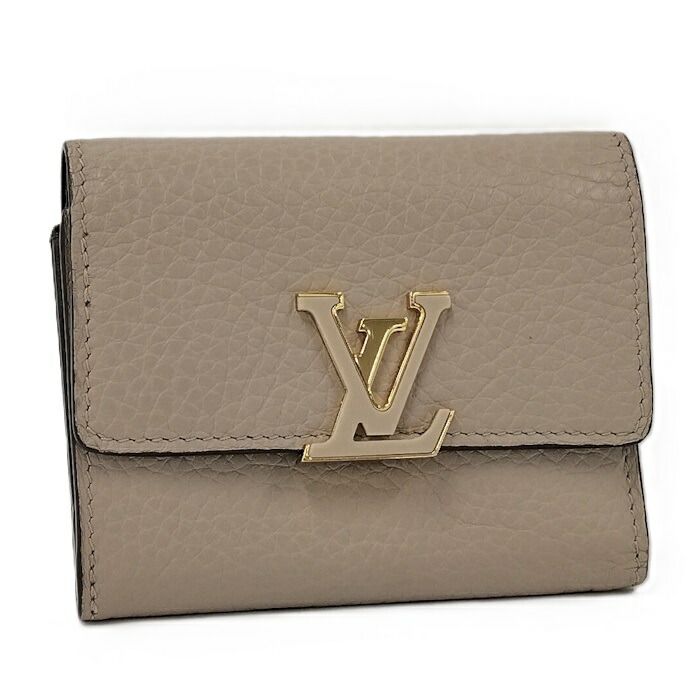 LOUIS VUITTON 三つ折り財布 ポルトフォイユカプシーヌ XS ガレ トリヨンレザー M68747