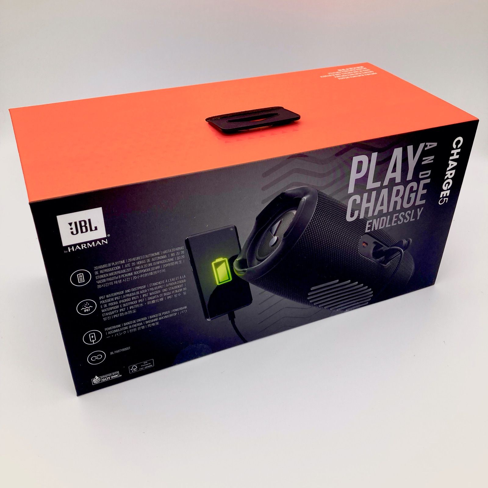 JBL CHARGE5 Bluetoothスピーカー　新品未開封　 ブラック JBL CHARGE 5 Wi-Fi JBLCHARGE5WIFIBJN ワイヤレス スピーカー