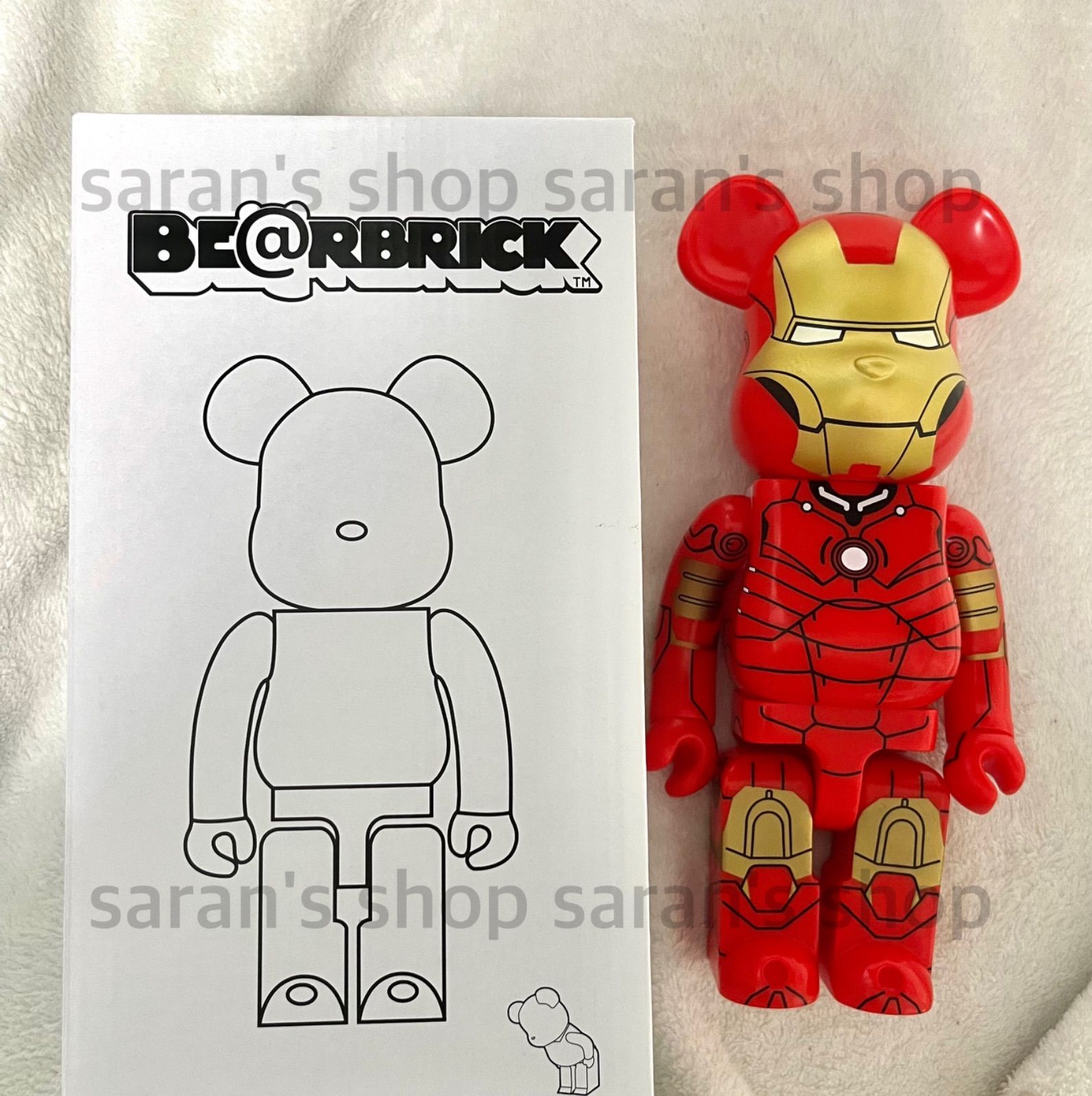 ベアブリック  BE@RBRICK 400% 28センチ アベンジャーズ アイアンマン