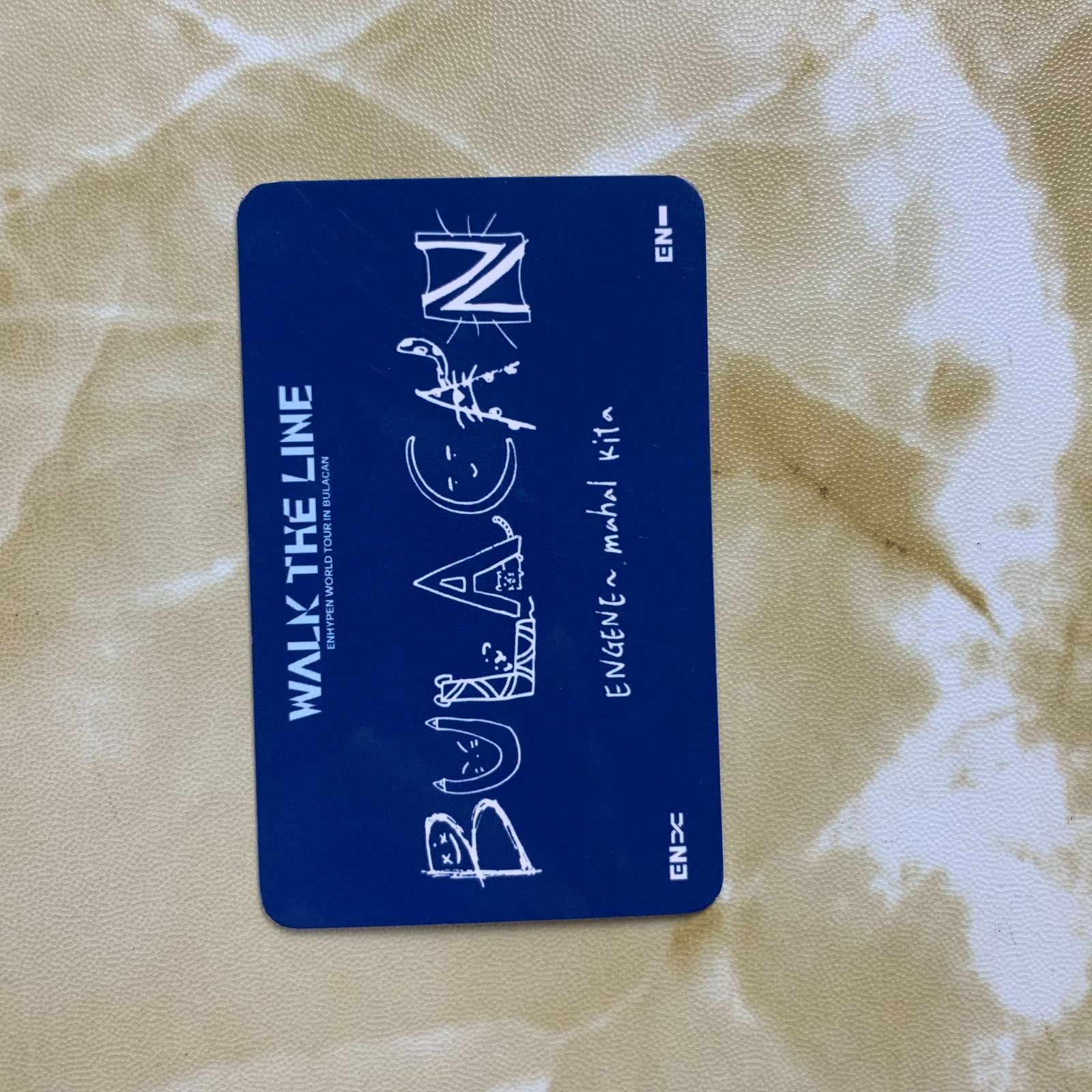 ENHYPEN WLAKTHELINE zone Bulacan FC ブラカン フィリピン ソヌ トレカ