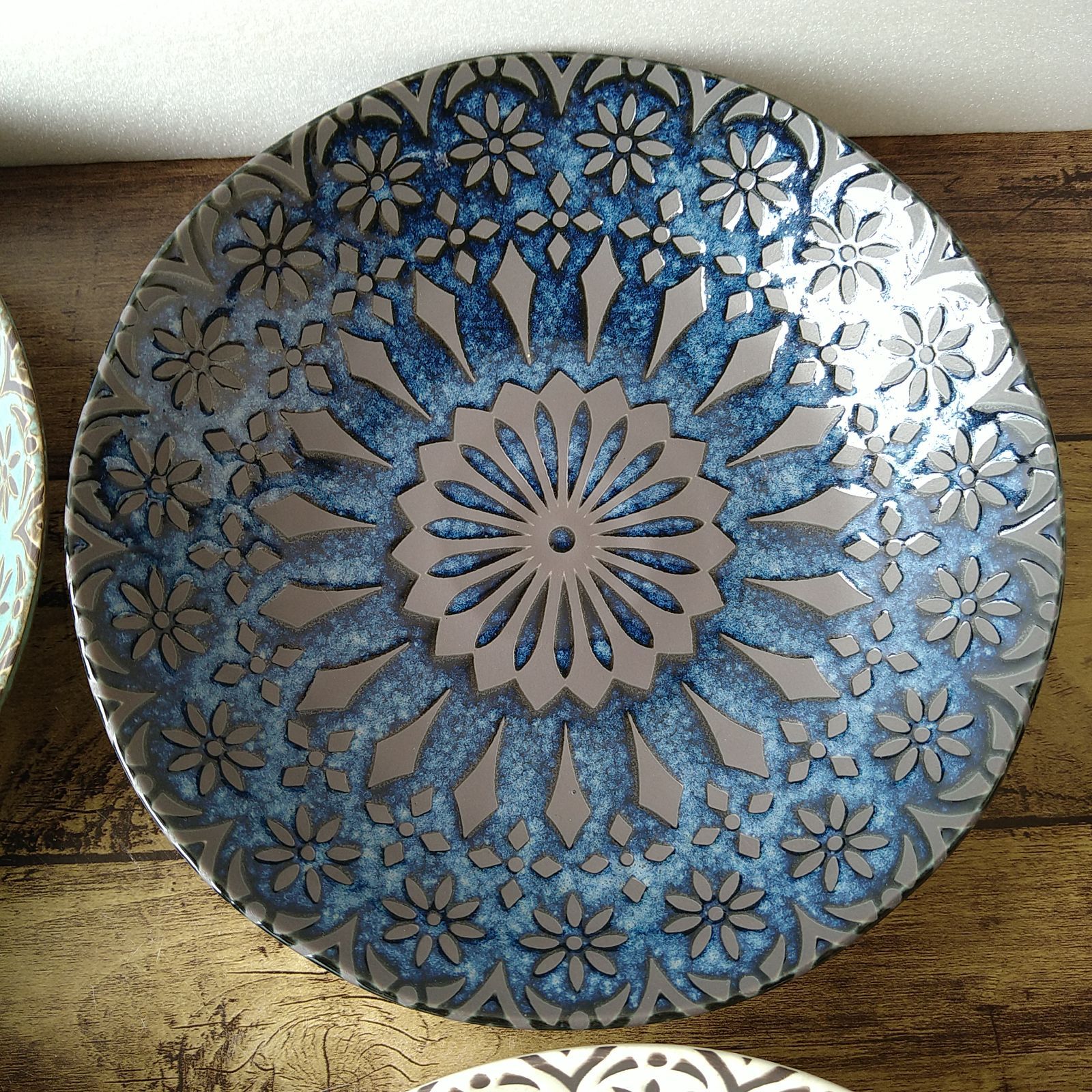 4枚セット】新品 日本製 美濃焼 深皿 大皿 パスタ皿 サラダボウル