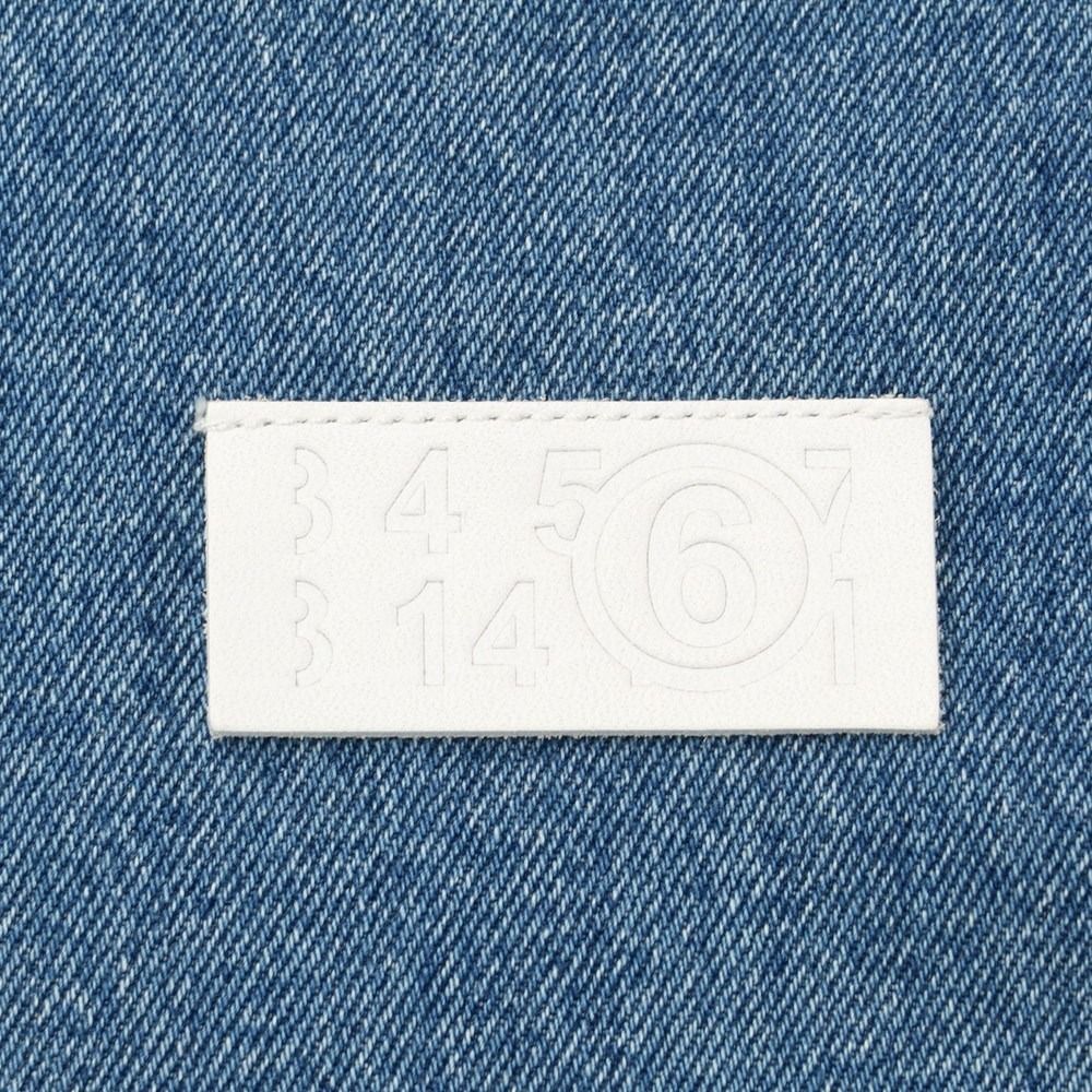 【中古】エムエムシックス MM6 長袖 デニムシャツ ライトブルー【サイズ38】【レディース】 中古】エムエムシックス MM6 長袖 デニムシャツ ライトブルー【サイズ