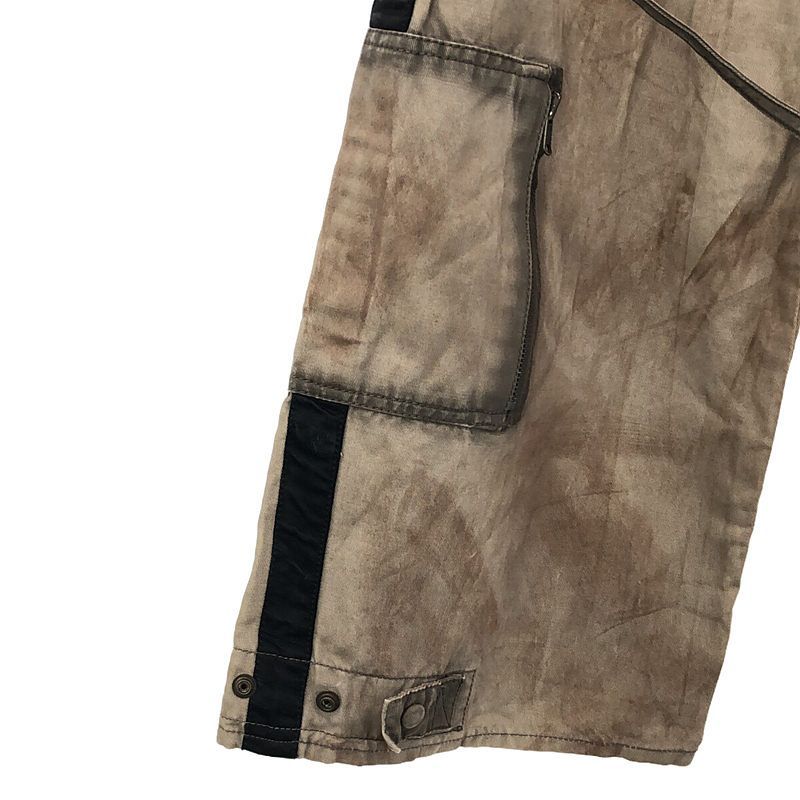 kiminori morishita / キミノリモリシタ | USED加工 シルクテープ切替  