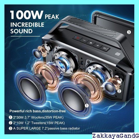 RMS 100Wピーク