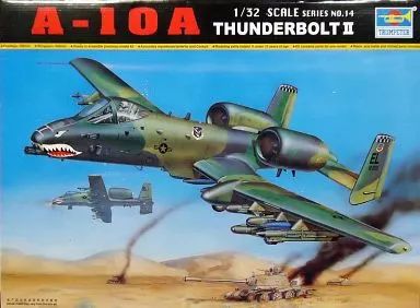 プラモデル 1|32 A-10A THUNDERBOLT II AIRCRAFT SERIES No.14 02214