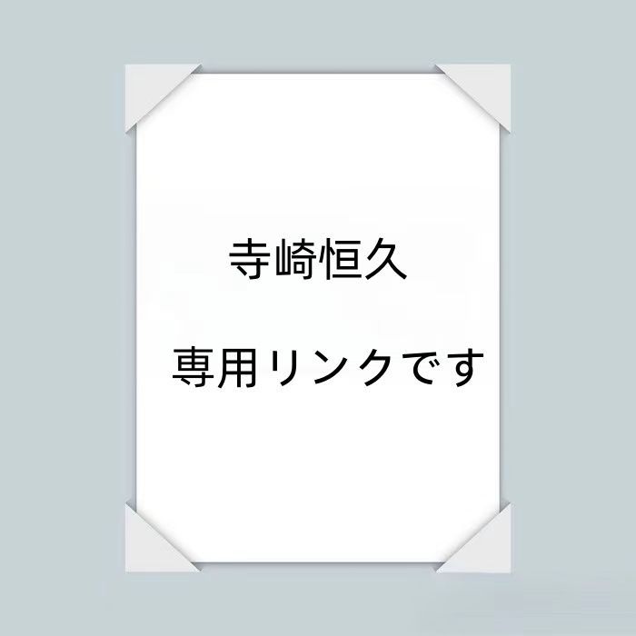 寺崎恒久  専用リンクです