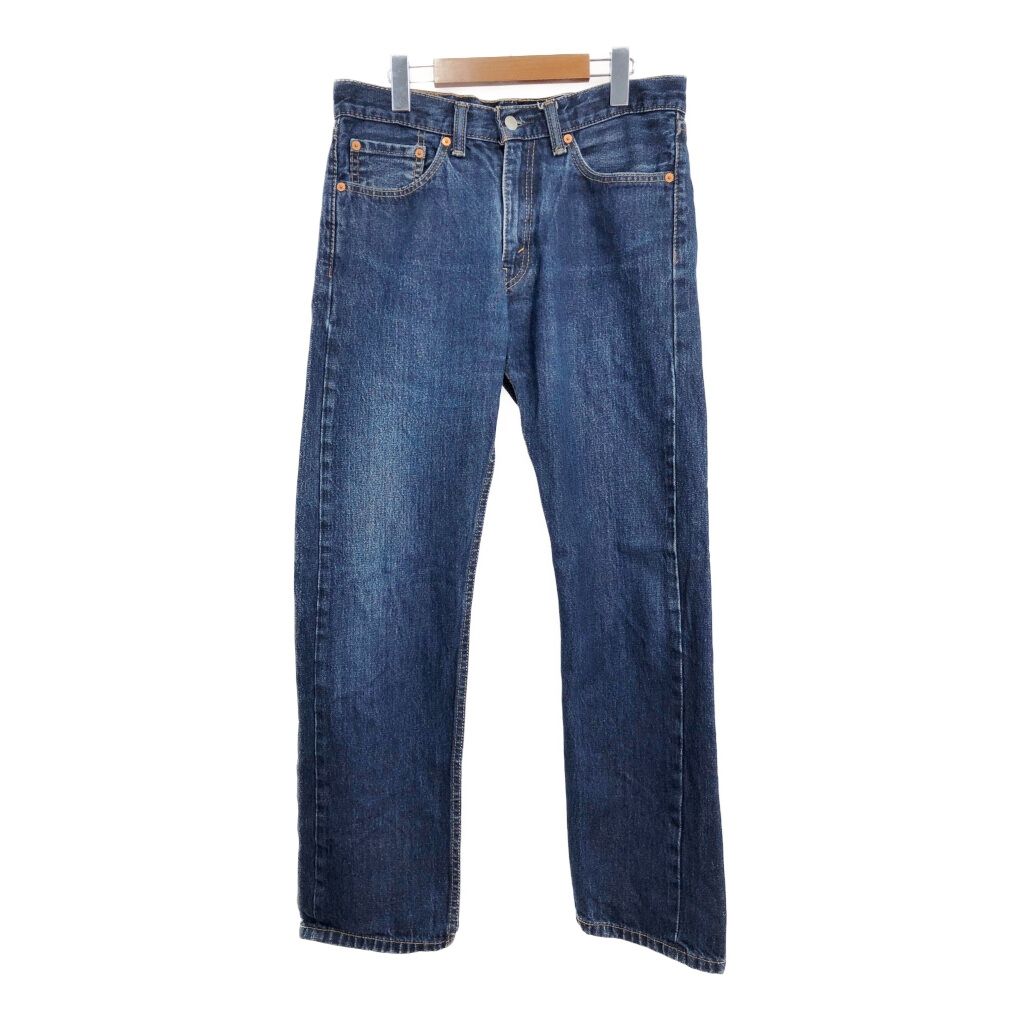 Levi's リーバイス 505 デニムパンツ ブルー (メンズ W32 L32) 中古 古着 S3264